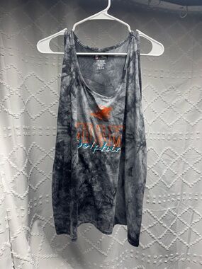 NFL Team Apparel Miami Dolphins Women's Sleepwear Tie-Dye Tank Top Size 3XL